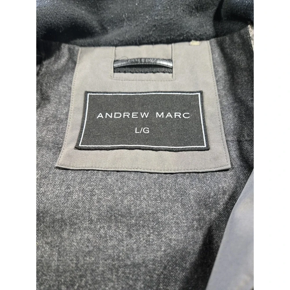 Andrew Marc  Polyester Bomber  Jacket Large